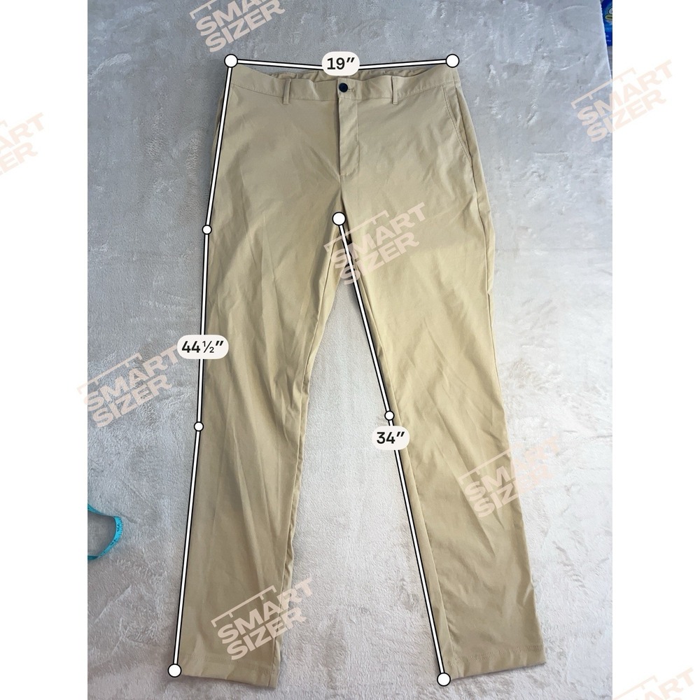 Ben Sherman‎ Men's 38x33 24/7 Packable Motion Khaki Chinos Water Repellent - Picture 7 of 7